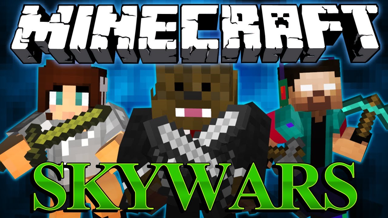 CREEPER KING Skywars PVP Minigame w/ NoahCraftFTW and AshleyMariee