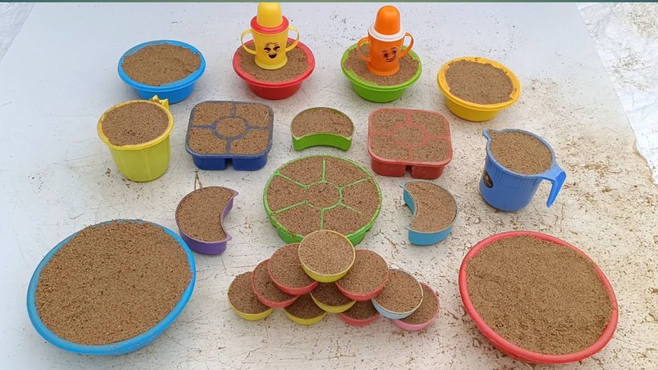 😱 How to make Sand art in glass/Diy projects colour full sand cake making