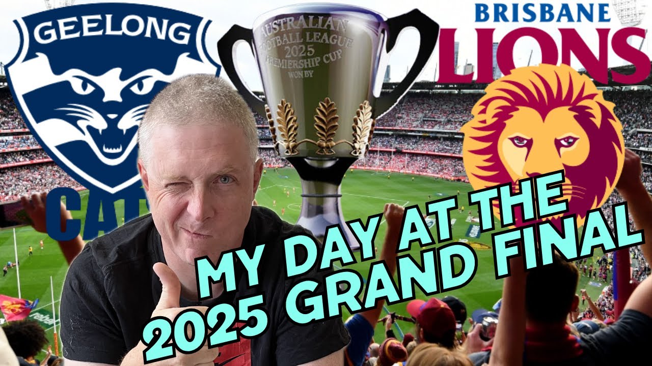My day at the 2025 AFL GRAND FINAL! All the sights and sounds of the game.