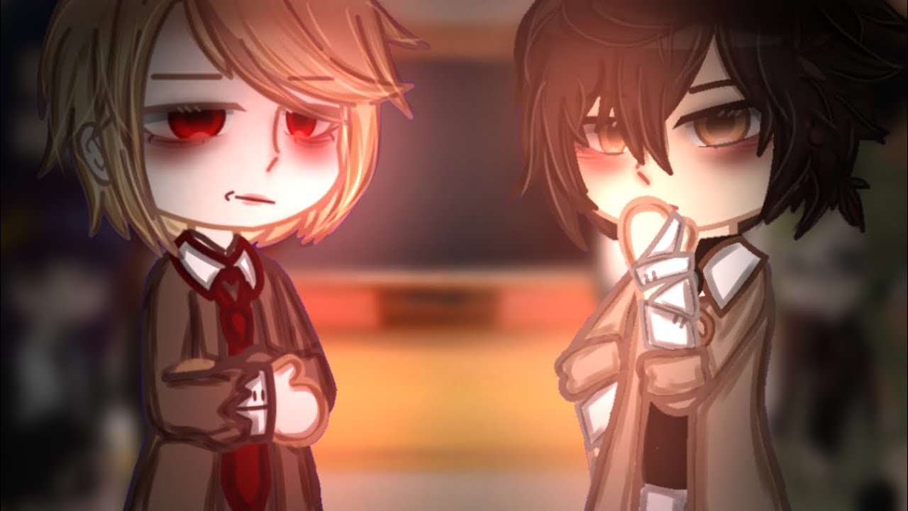 Bsd react to Dazai as William James Moriarty // Bsd reaction