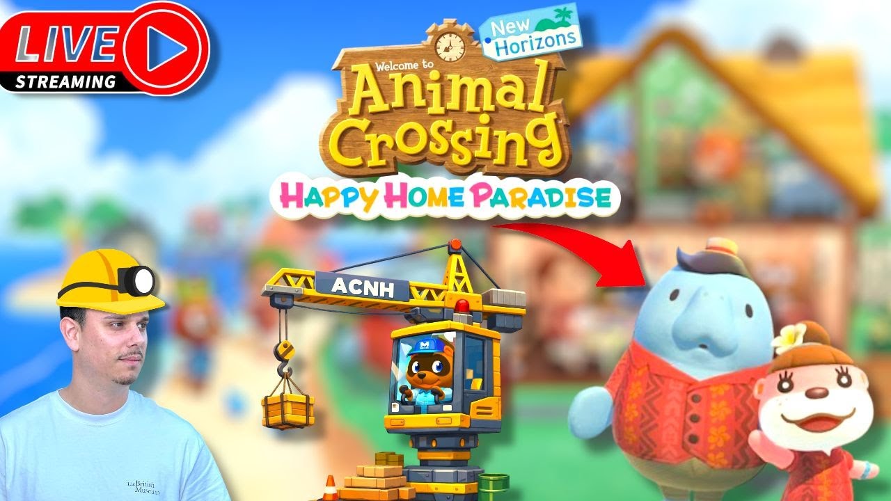 🔴Happy Home Paradise LIVE🏗️🧱 – Animal Crossing NEW HORIZONS! 😻🎉