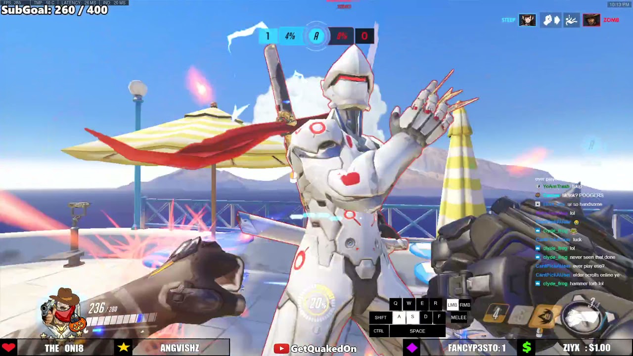 Overwatch Rollout Doomfist God GetQuakedOn Aggro Doomfist Gameplay On Ilios