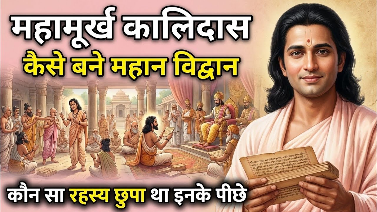 महामूर्ख कालीदास कैसे बने महान विद्वान|#kalidasstory