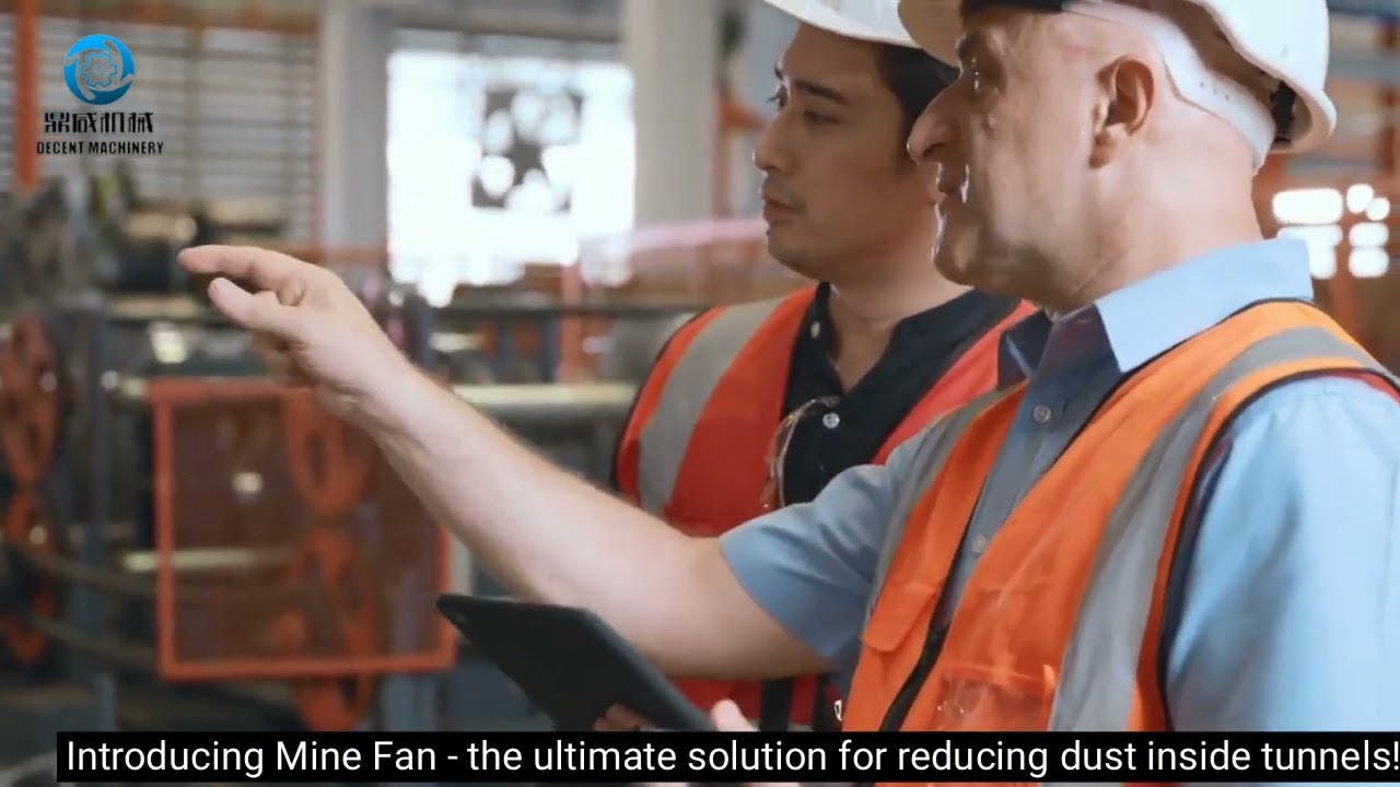 Introducing Mine Fan   the ultimate solution for reducing dust inside tunnels!