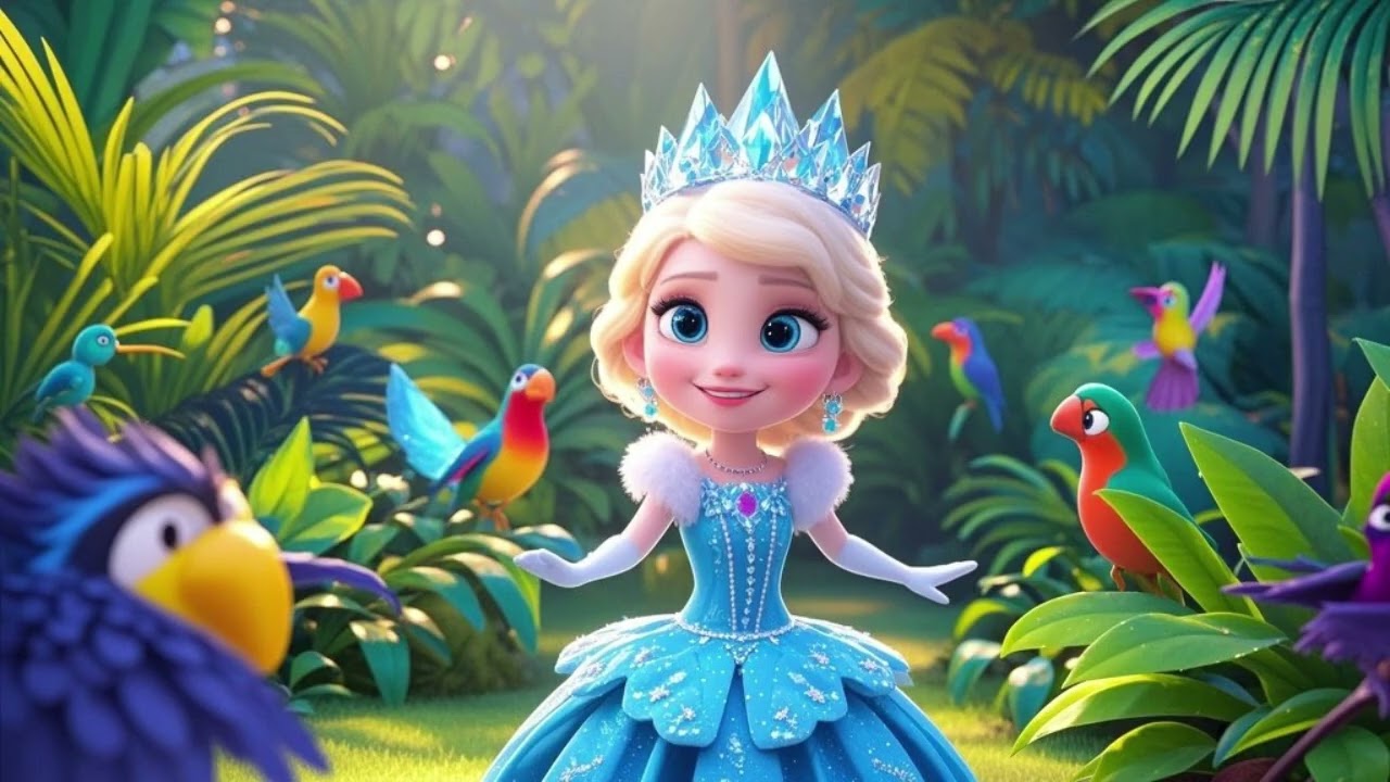 Elsa’s Jungle Hello Song 🦜👋 | Fun Sing-Along Episode 7