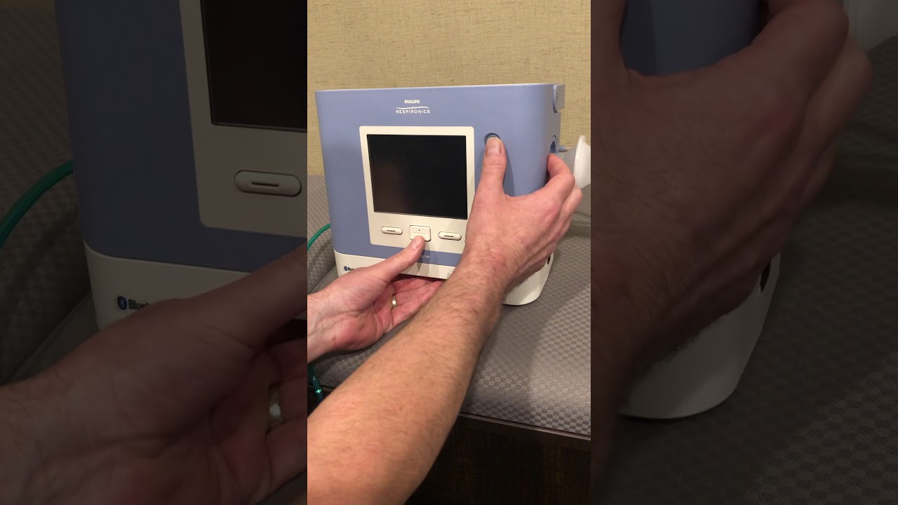 Invasive Ventilation Setup with Active Circuit - Philips Trilogy 100 Non-Invasive Ventilator (NIV)
