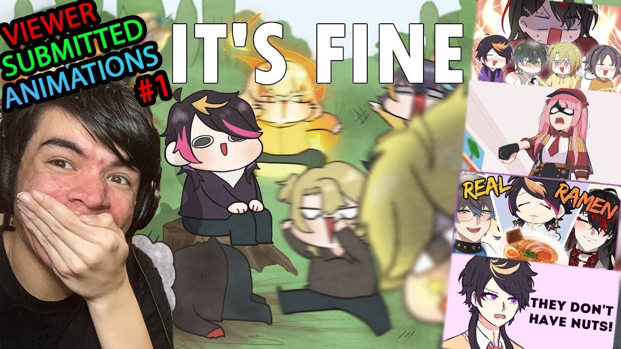 Reacting To CRAZY Nijisanji Animation Viewer Submitted Videos! #1 [ Maximuz 🍎etc.]