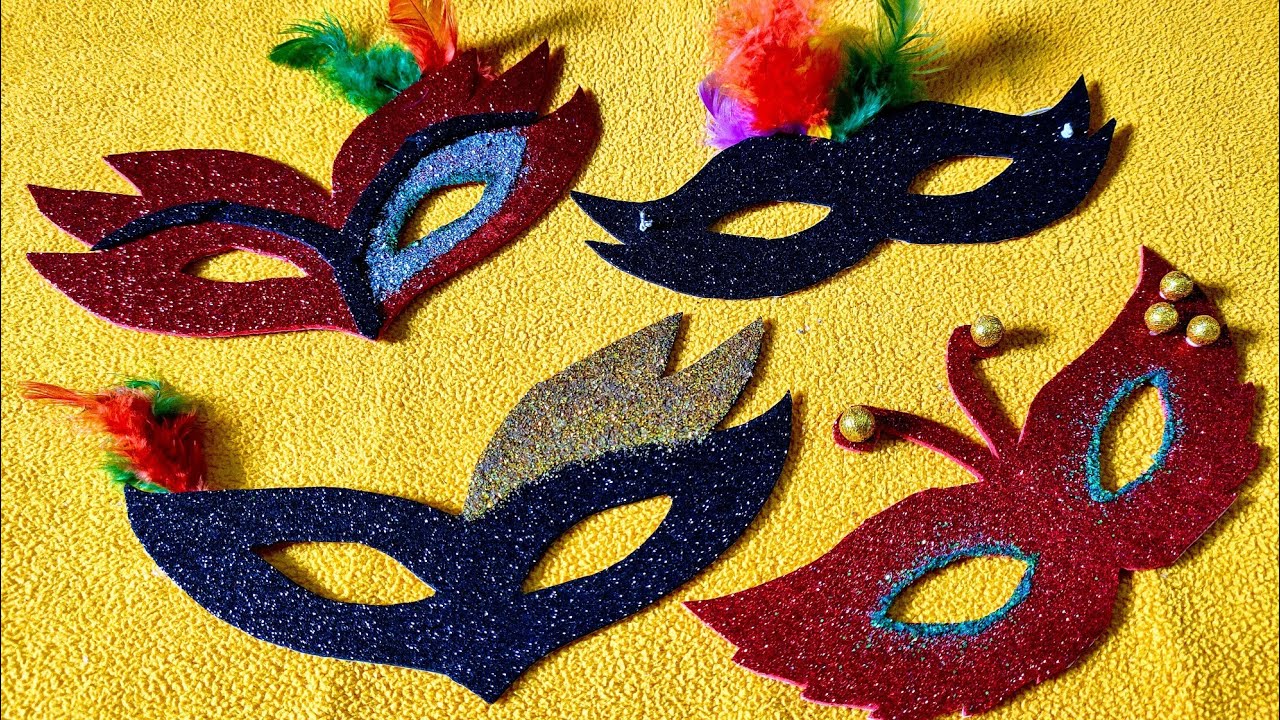 4 Party face mask / kids party face mask / Party mask / Party face mask