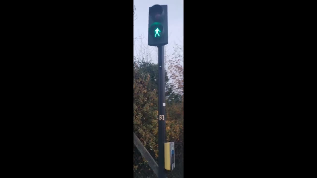 Talking about an Actual Telent Pedestrian Crossing with the red and green man Pedestrian heads!