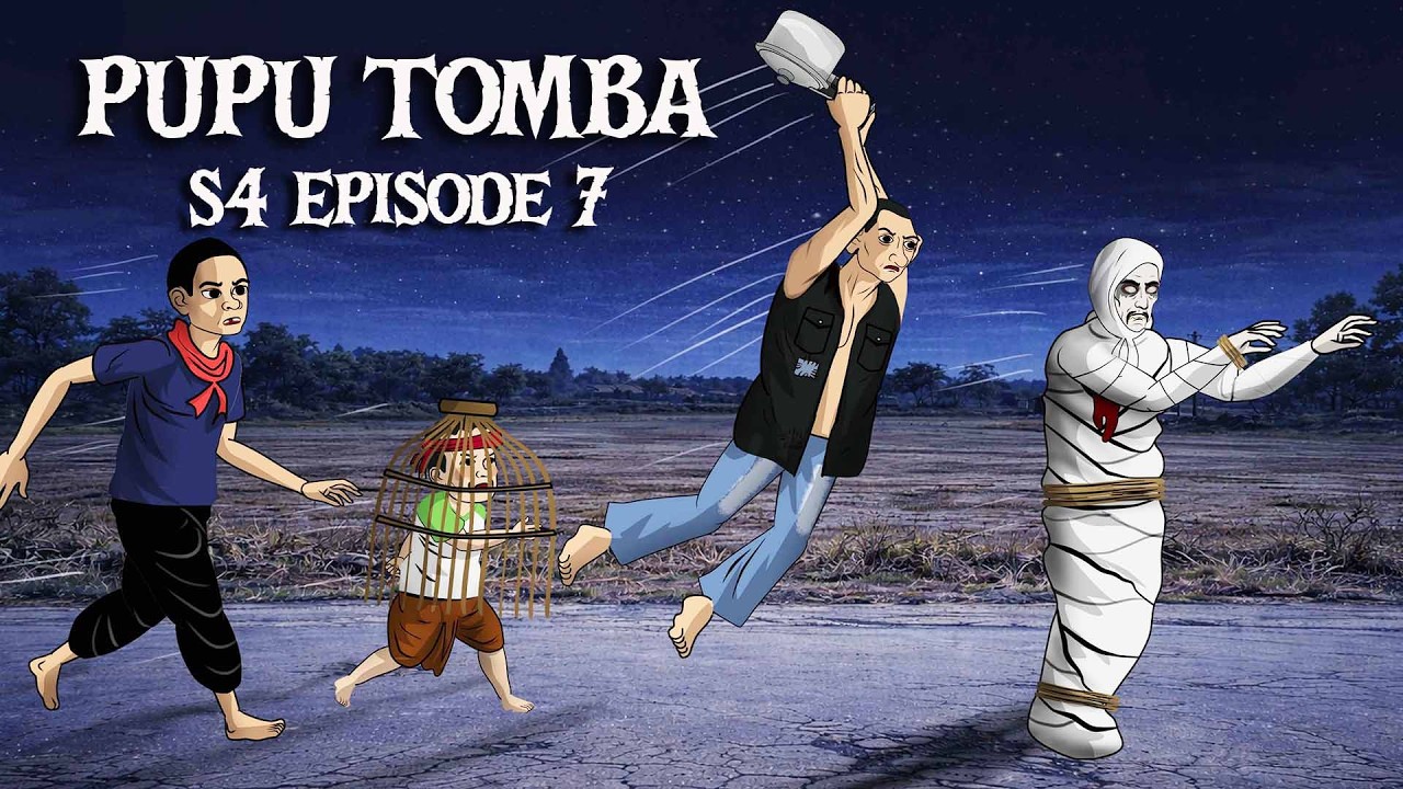 PUPU TOMBA S4 E7 || The Crazy Villagers Coming up & Superhit Animated Story Remix