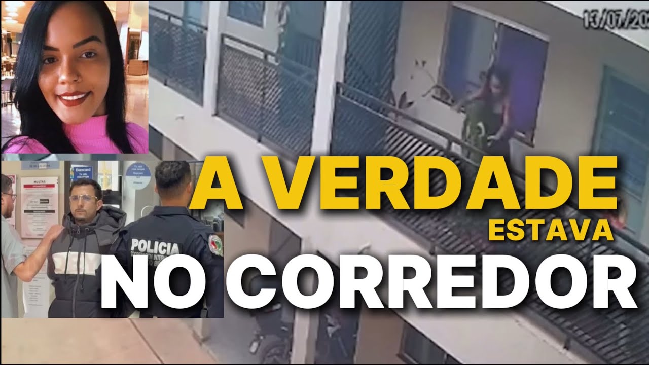 Ela tentou fugir pela janela: Imagens revelam os últimos minutos