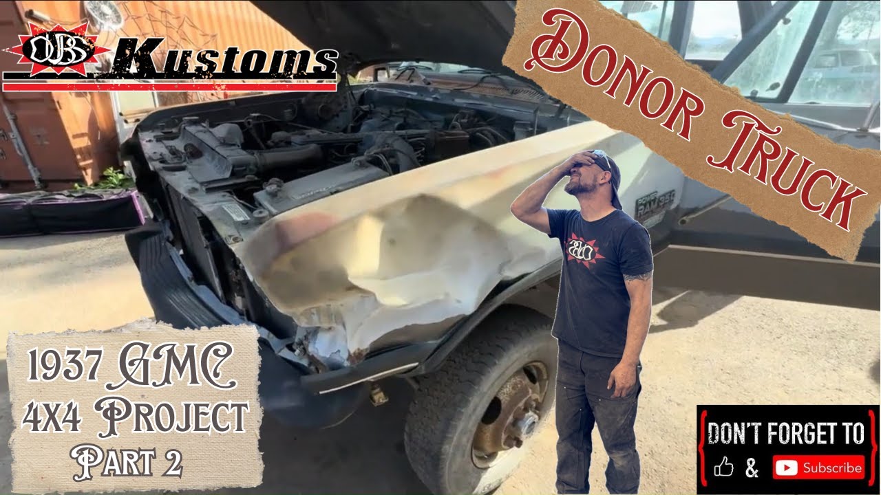 37 GMC Part 2  - Found a donor truck but is there to much damage to be able to use it?