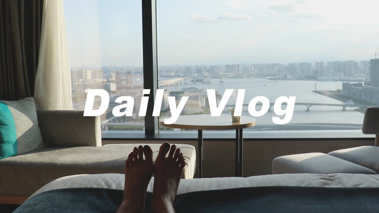 30代二人暮らし夫婦 息抜きホテルステイVlog │ 部屋で食べて飲む, おこもりステイ, 三井ガーデンホテル豊洲プレミア , 買い物