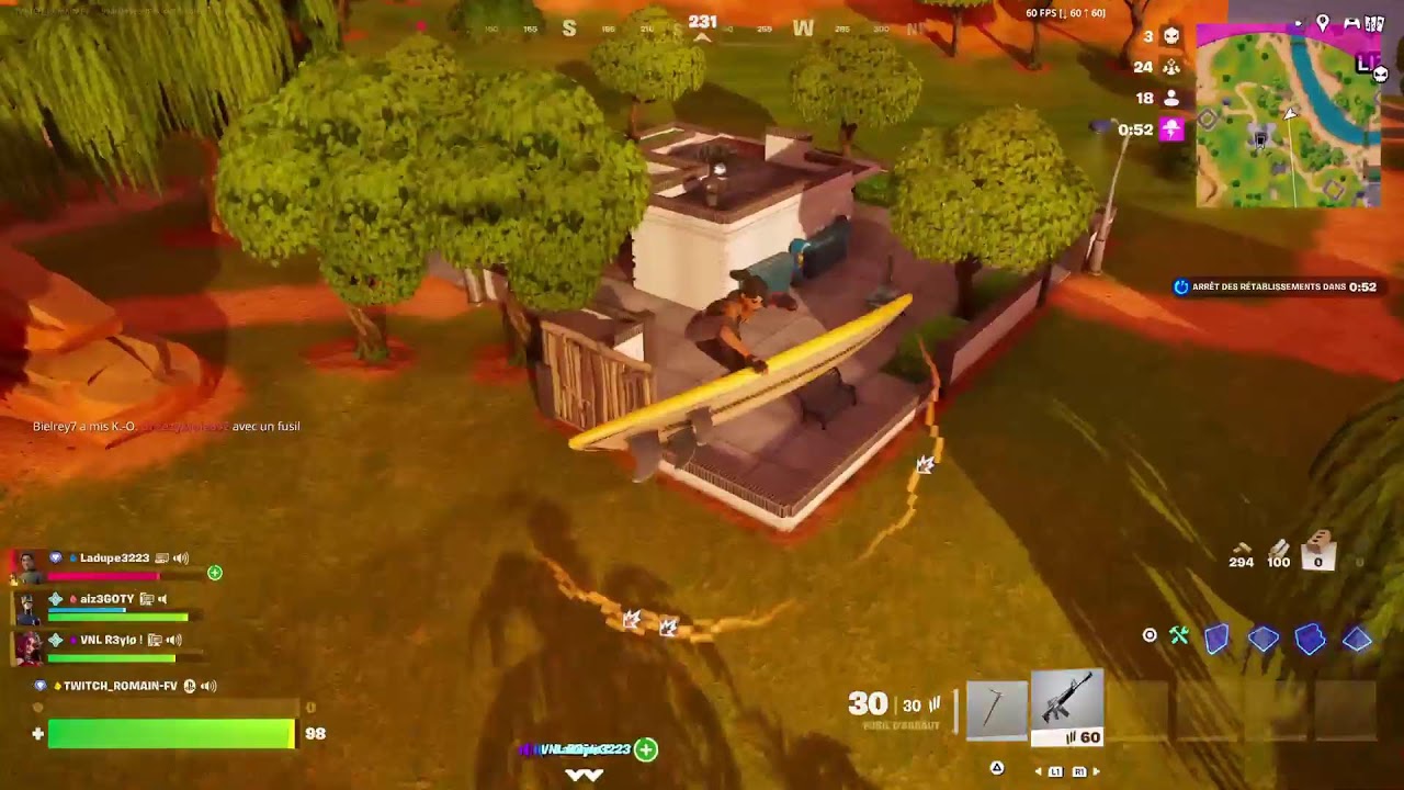 Rush UNREAL en realod classé