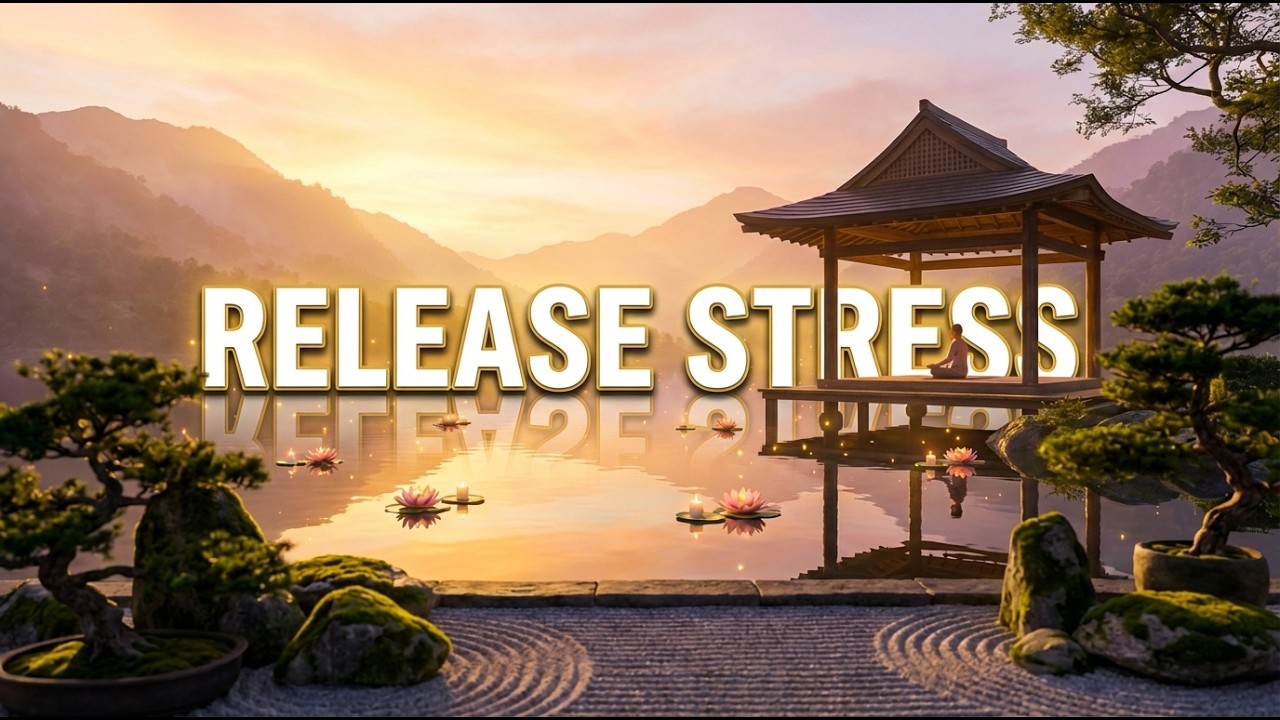 Solfeggio Frequencies to Release Stress !  Worry & Tension | Instant Calm & Deep Relaxation