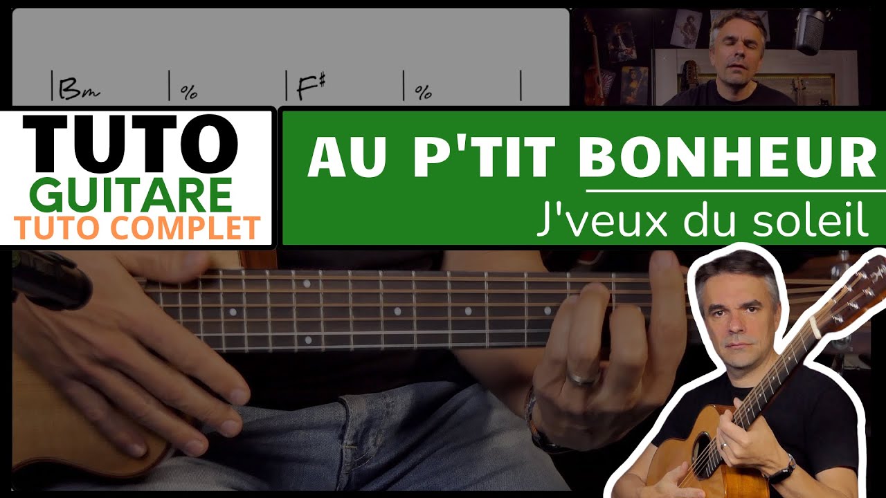 J'veux du Soleil гитара — простой урок для новичков 🎸