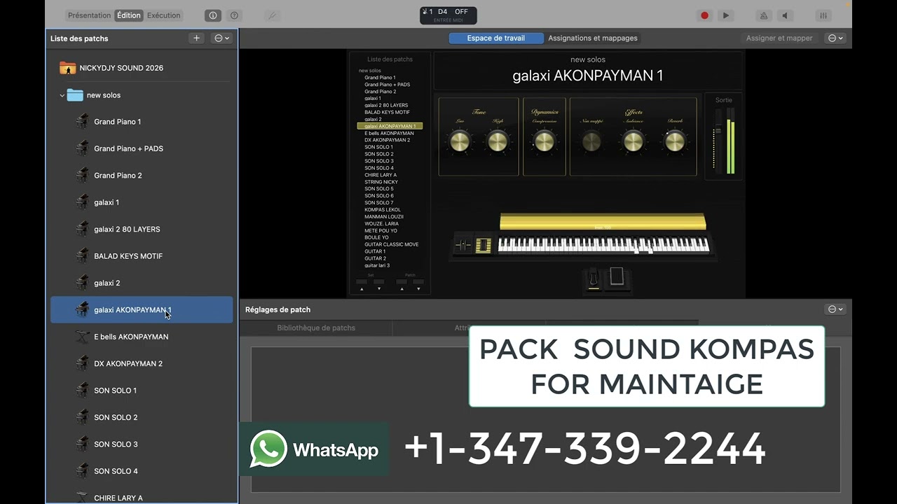 Pack sound kompas for maintaige siw interese ekrim