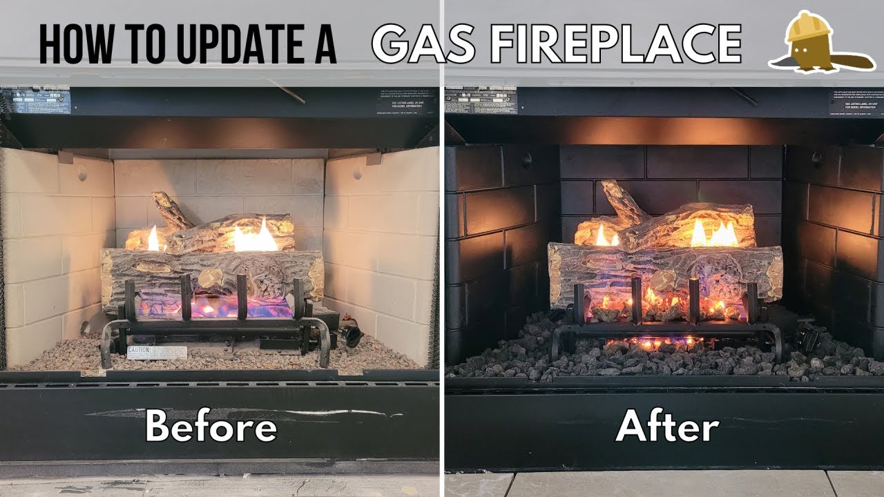 How to Update an Old Gas Fireplace