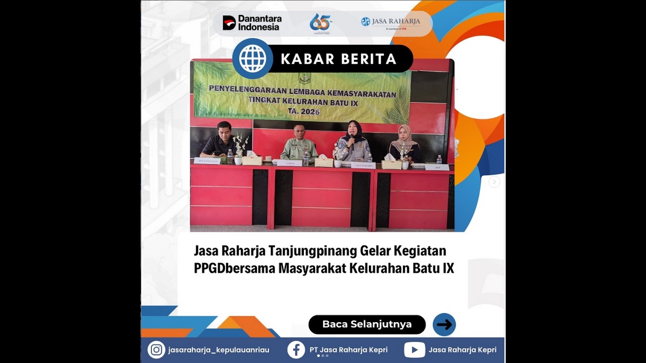 Jasa Raharja Tanjungpinang Gelar Kegiatan PPGD bersama Masyarakat Kelurahan Batu IX