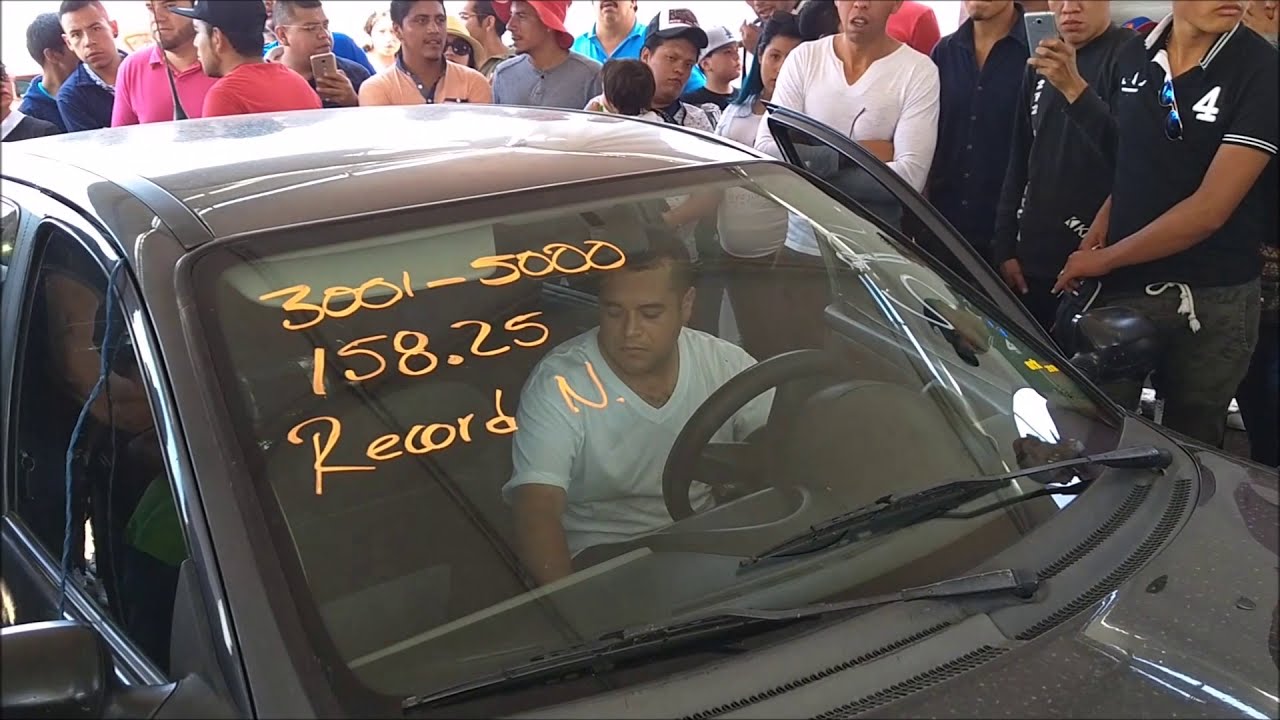 Competidores en pruebas de SPL; competencia en el EDOMEX.