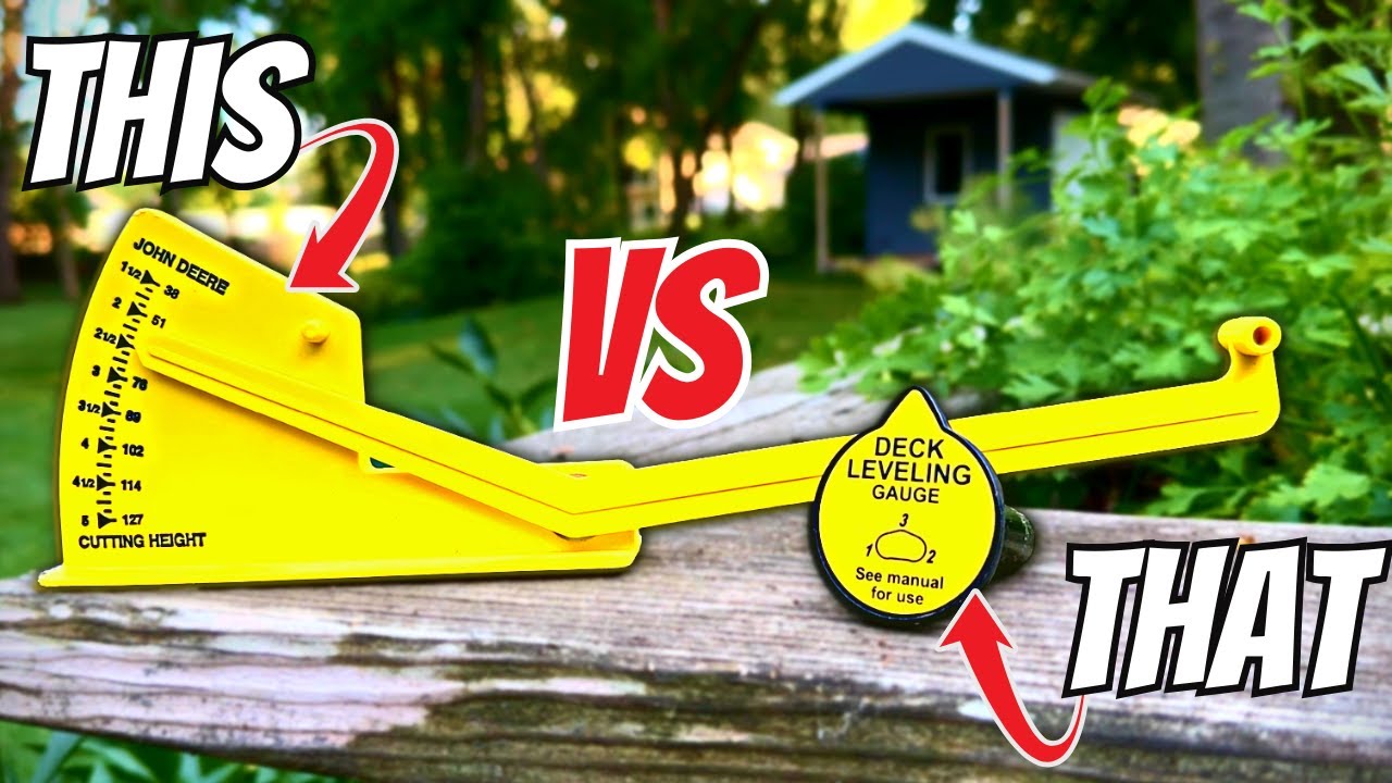John Deere Deck Leveling TESTED: What Works BEST!