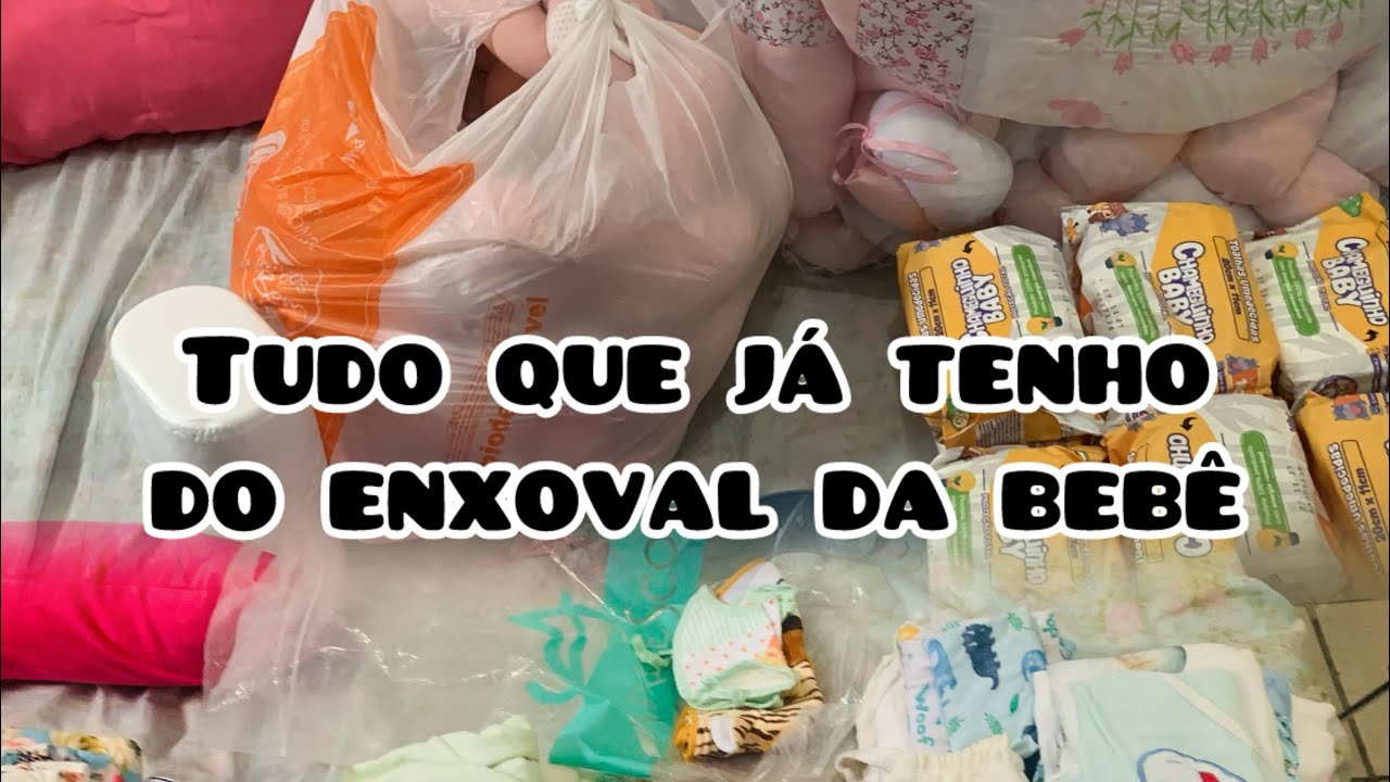 Tudo que já comprei do enxoval da minha bebê #donadecasa #rotinadodia #maternidadereal