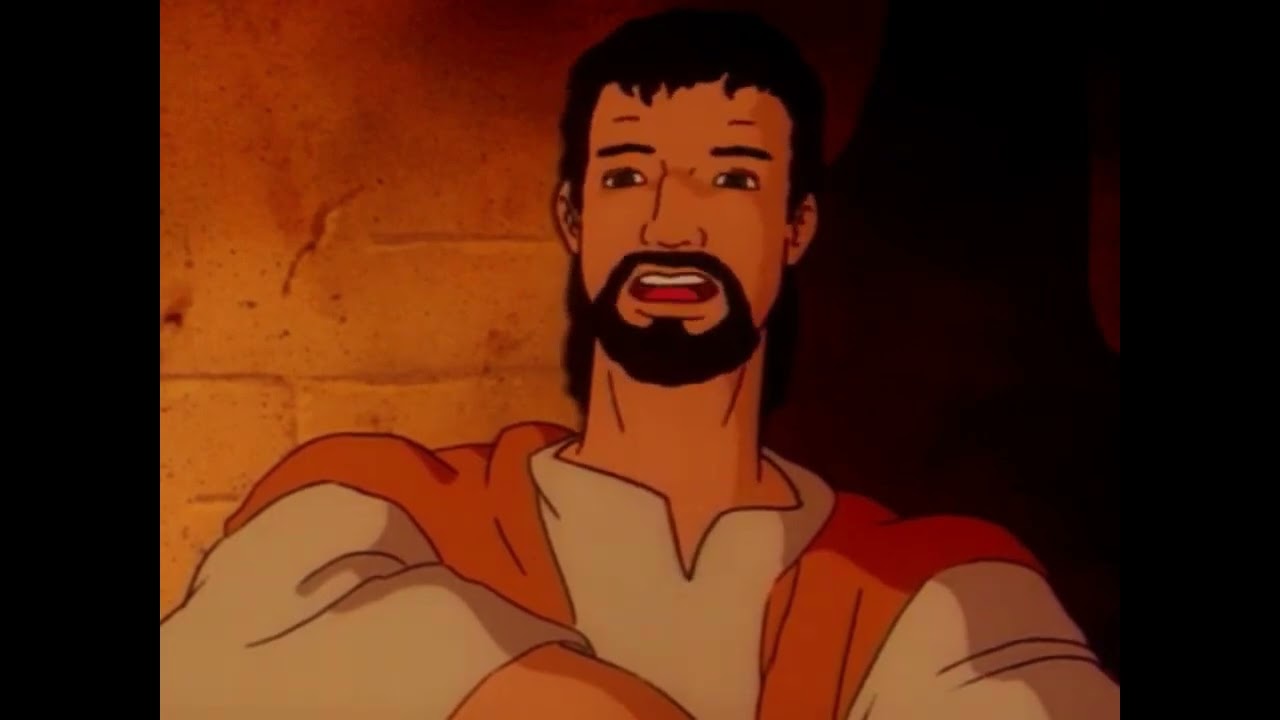 Dessin-anim&eacute; catholique sur le Jeudi Saint