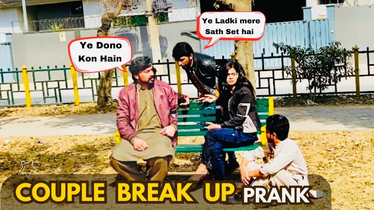 Couple BreakUp Prank | Prank On Young Couple | Babloo Prank