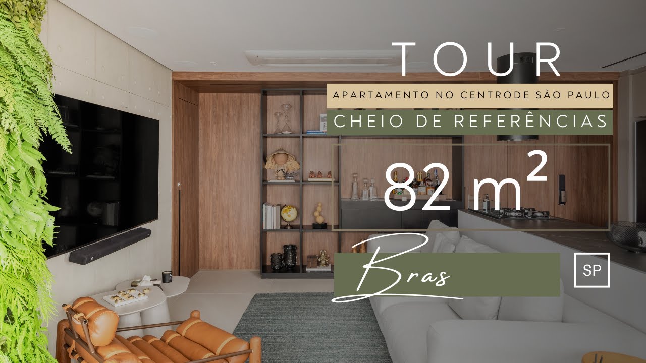 TOUR POR APARTAMENTO NO CENTRO DE SÃO PAULO