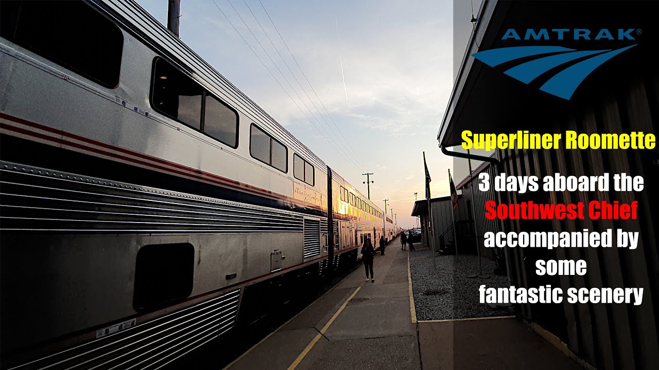 Amtrak Southwest Chief Superliner Roomette Review: Chicago to Los Angeles