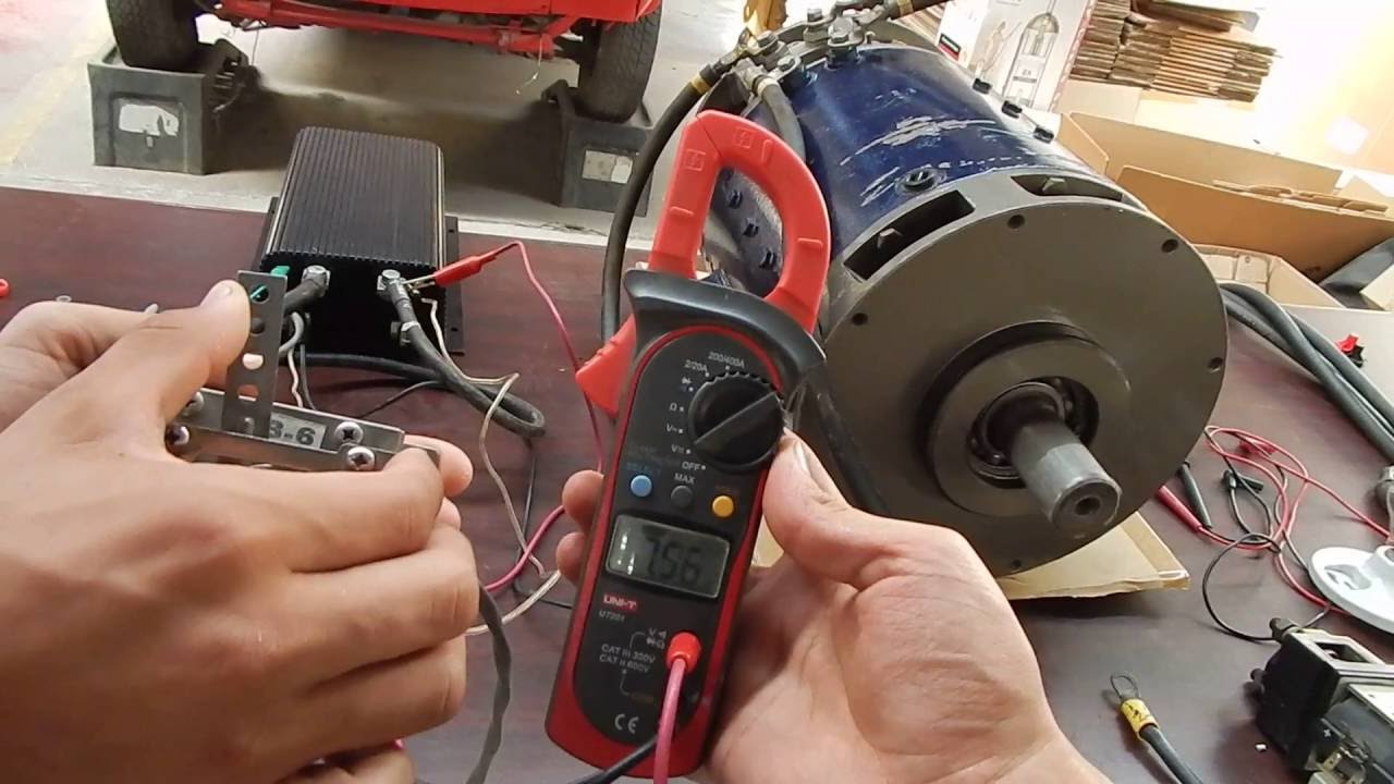 MOTOR PARA VEHICULO ELECTRICO | MÉTODO DE CONEXIÓN CONTROLADOR CURTIS 1221B 72-120V 400A