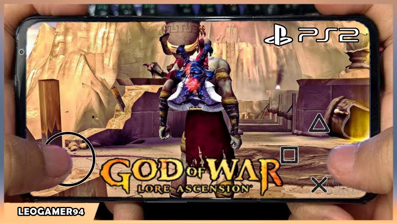 SAIU GOD OF WAR LORE ASCENSION para PS2 MOD Perfeito