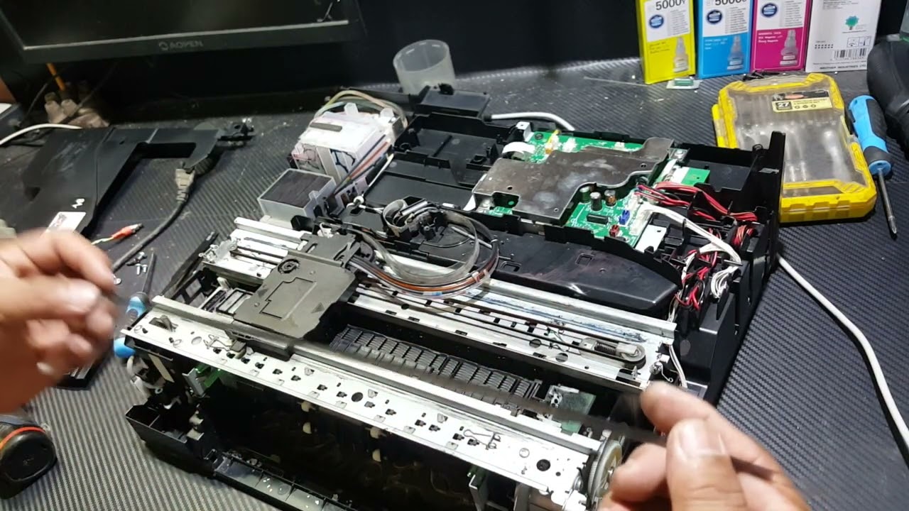Brother DCP T700W Paper jam error