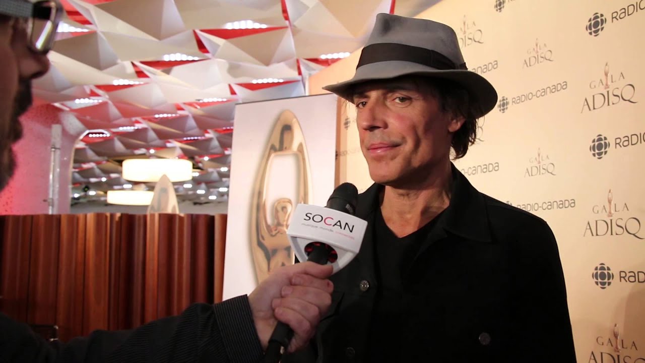 Entrevue SOCAN : Jean Leloup au Gala de l'ADISQ 2015
