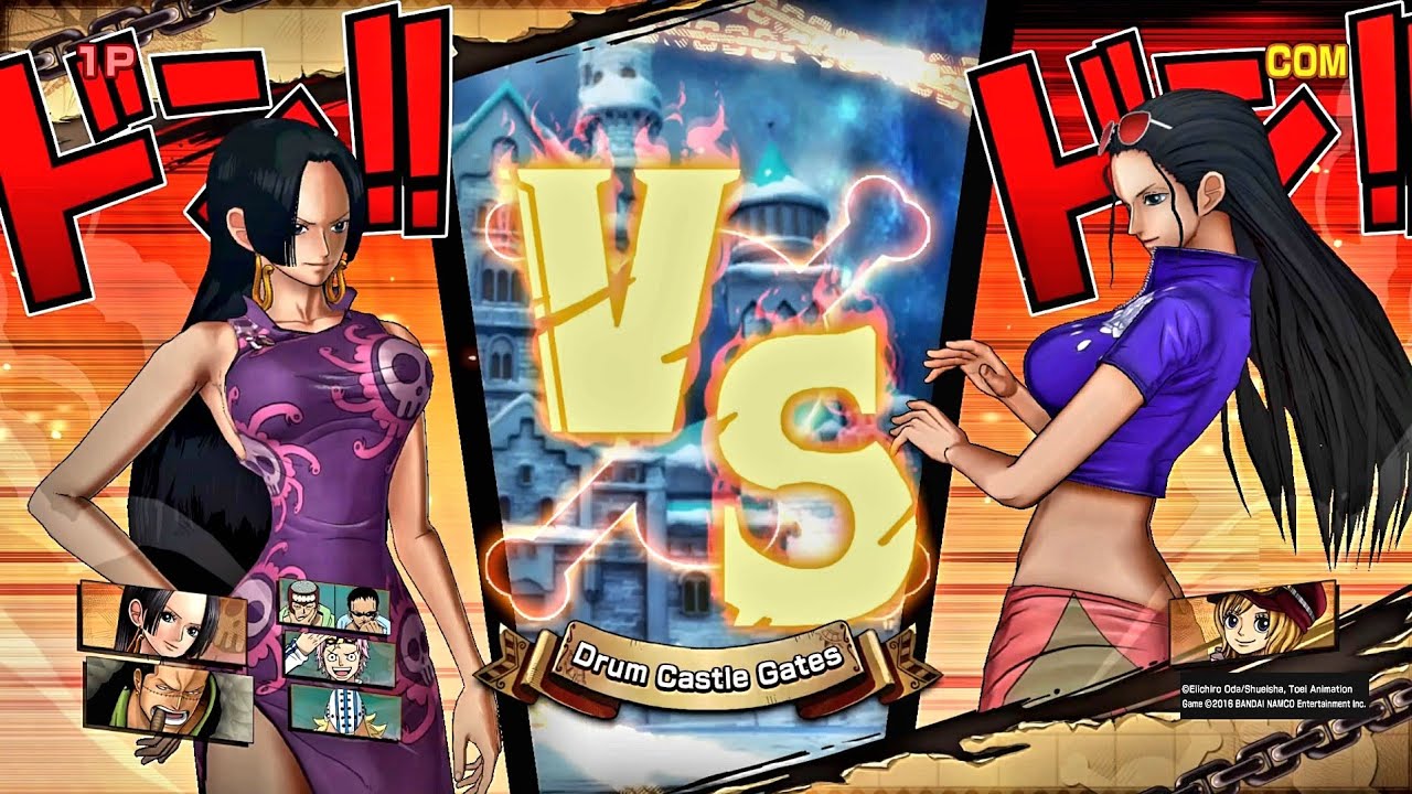 BOA HANCOCK VS NICO ROBIN & PERONA! WANTED POSTER | ONE PIECE BURNING BLOOD