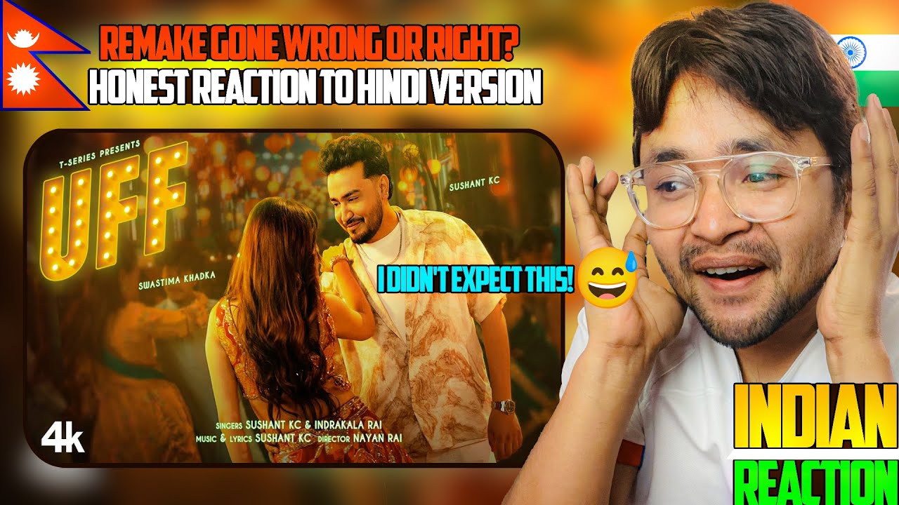 UFF Hindi Version BLEW MY MIND! 🤯 | (Indian Reaction) | Sushant KC | Swastima Khadka | Indrakala Rai