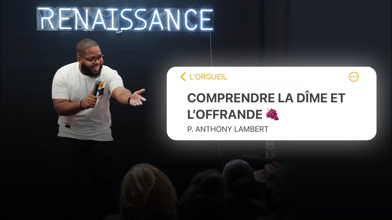 Comprendre la dîme et l'offrande | P. Anthony Lambert | Les bénéfices de la semence