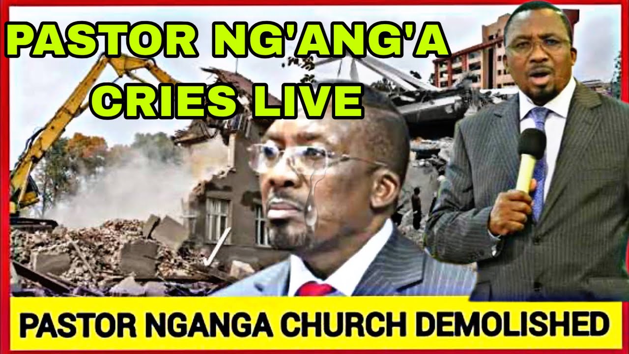 Pastor NGANGA CRIES LIVEon Camera as His Church NENO Evangelism Is Demolished SHOCKING REASON