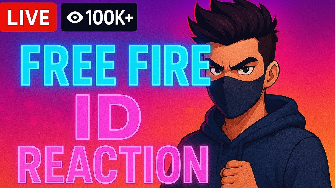 ফ্রী ফায়ার আইডির রেকসন লাইভ স্ট্রিম #shortslive #viral