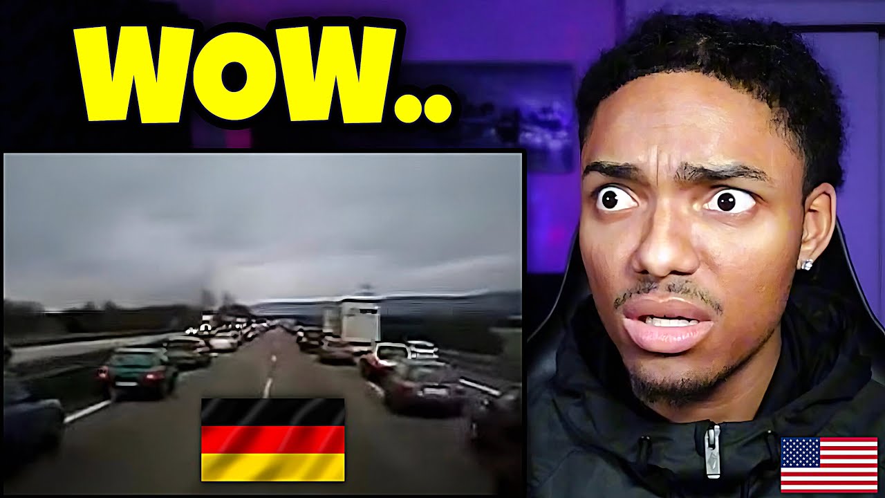 AMERICAN SHOCKED by How Germans React to Ambulance Siren