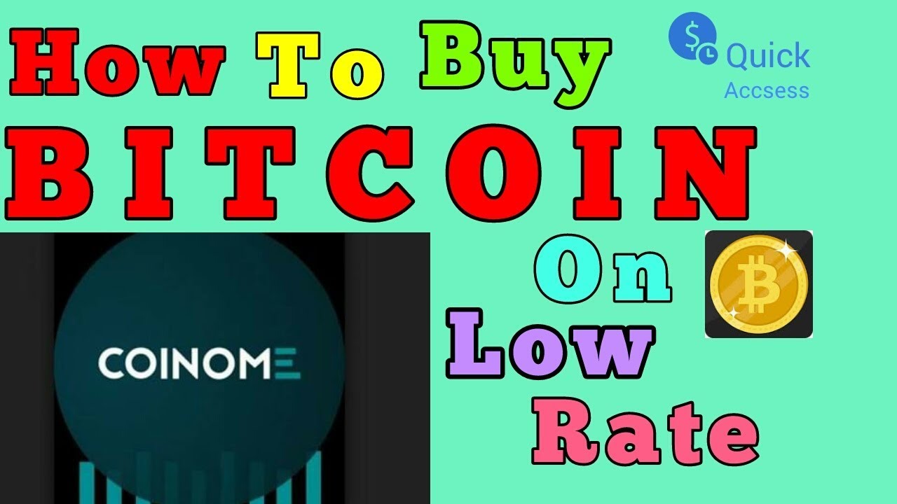 How to Buy BITCOIN On Low Rate From Your COINOME WALLET || कम रेट में बिटकॉइन कैसे खरीदें?