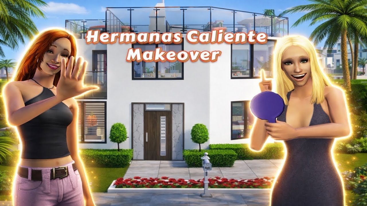 🔥 Transformé por completo la casa de las Hermanas Caliente 🔥 || Sims 2 Speed Build