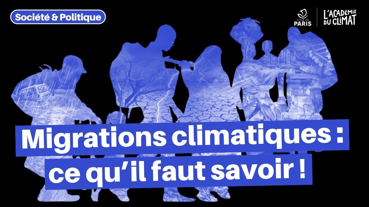 Migrations enjeux climatiques avec François Gemenne, Lesly Cassin...