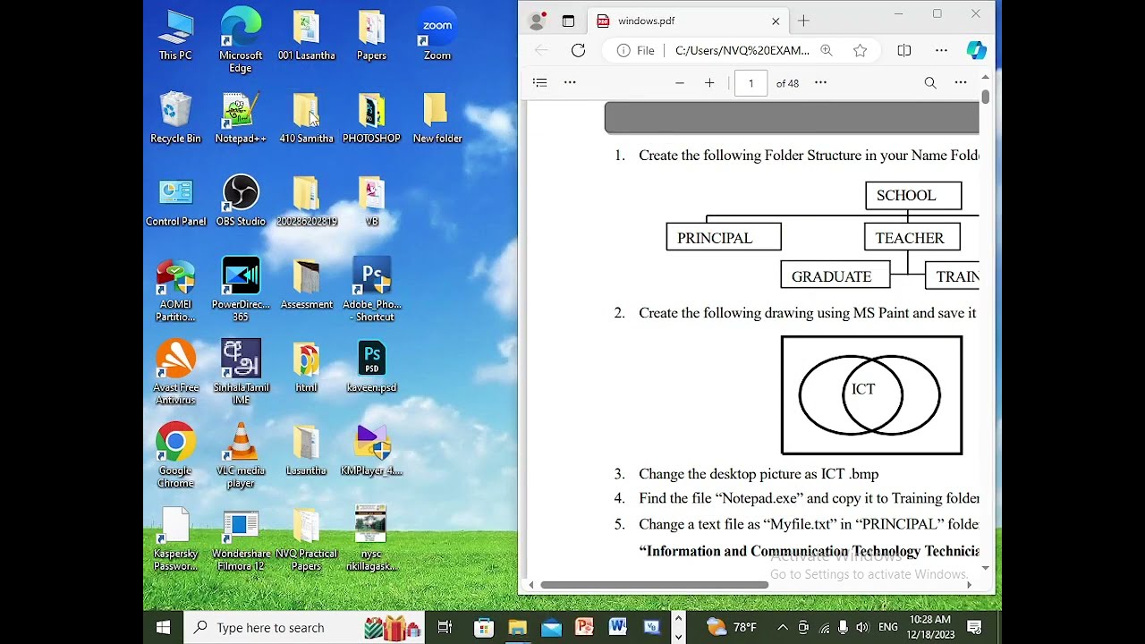 Windows Practical Paper #04