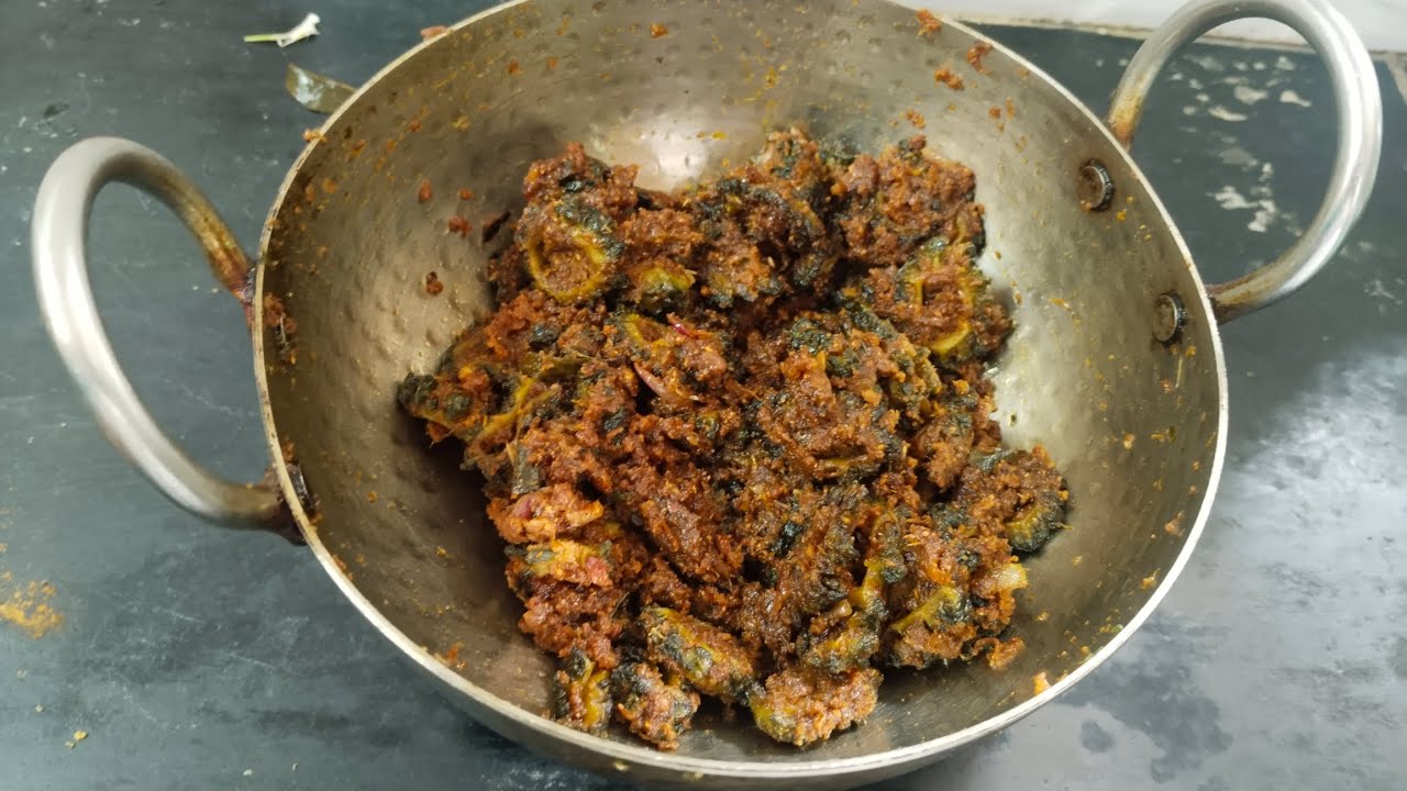 కాకరకాయ ఉల్లి కారం ( kakarakaya ulli karam recipe in Telugu 