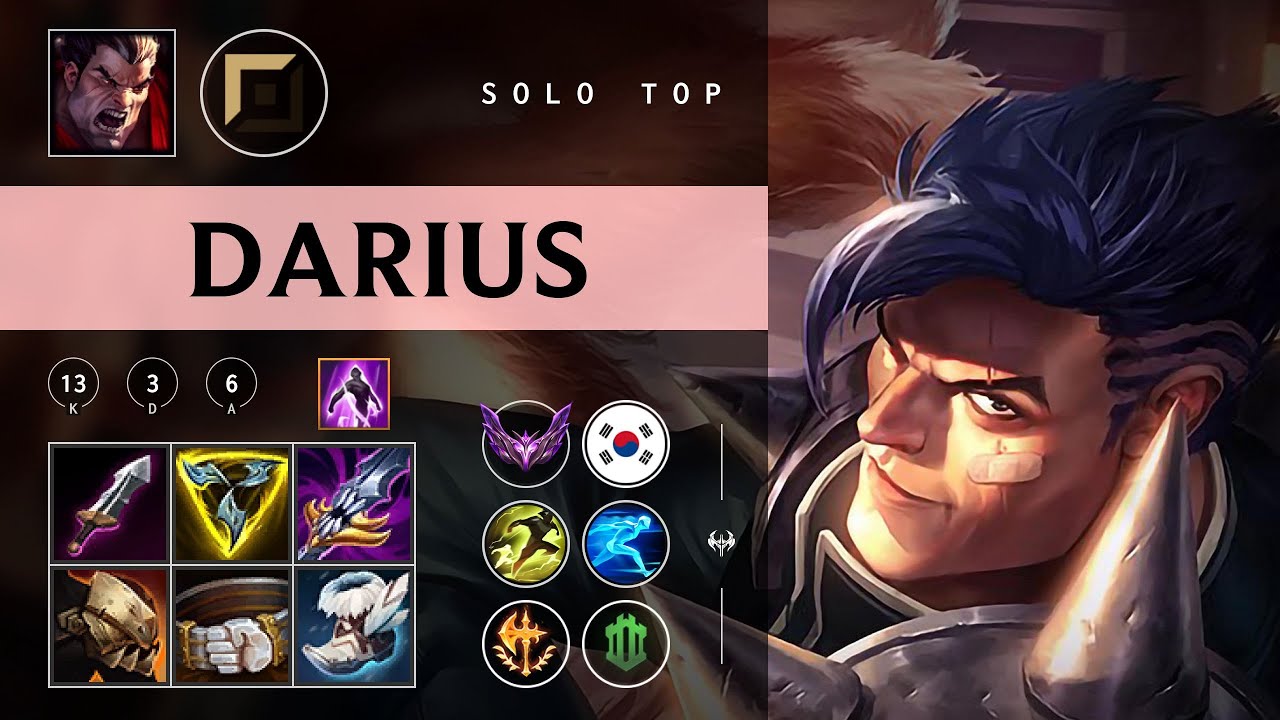 Darius Top vs Gwen - KR Master Patch 26.02