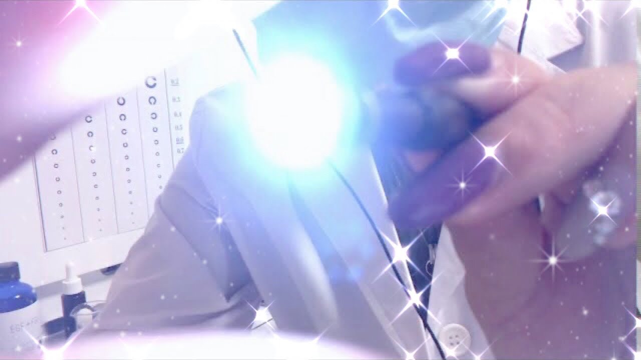 【ASMR】眼科検診と診察ロールプレイEye exam role play