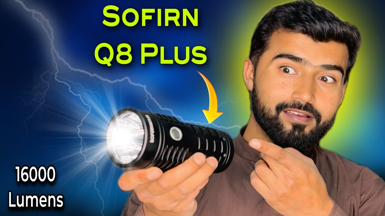इतनी महँगी टॉर्च 😳|| SOFIRN Q8 Plus Super Bright Flashlight || 16000 Lumens World’s Powerful Torch