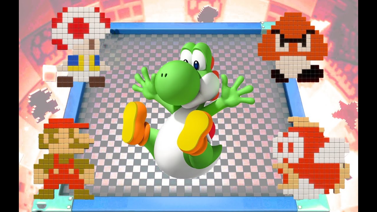 Yoshi vs Puzzle Hustle round 1&ndash; Intense Brain Game in Super Mario Party!