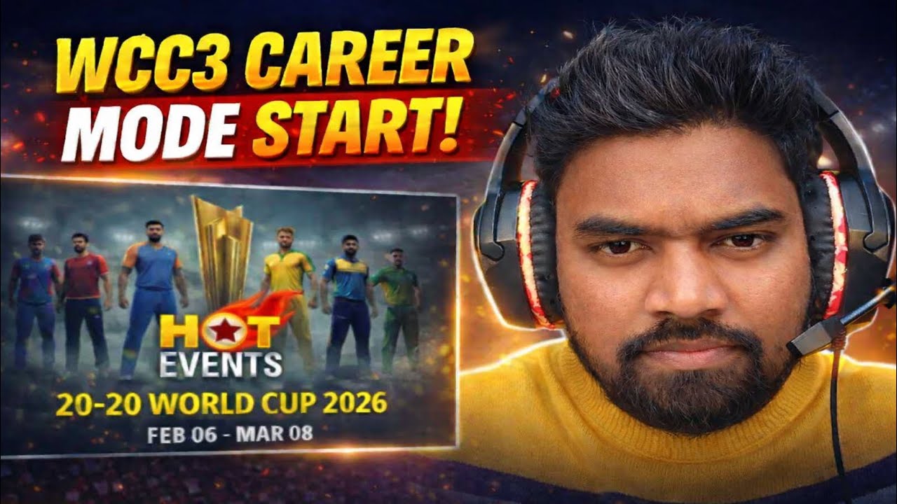 Ee Career Mode Crazy Ga Undi 🔥 | WCC3 Telugu